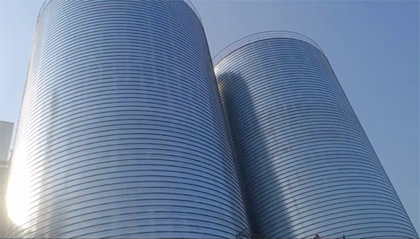 南昌2座混凝土高架卷板仓